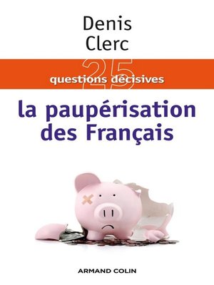 cover image of La paupérisation des Français